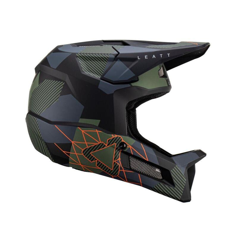 Casco MTB integrale Gravity 2.0 protettivo e confortevole Grigio Uomo