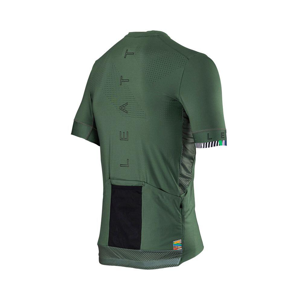 Maglia MTB Endurance 5.0 con taglio ergonomico Verde Uomo 5/7