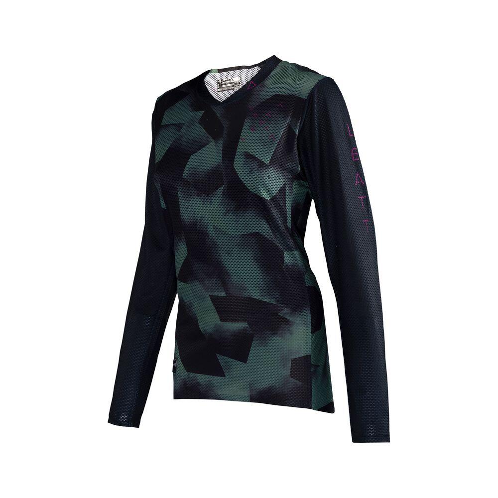 Leatt MTB Gravity 4.0 Women's long sleeve Jersey Spinach -2024 S 5/6