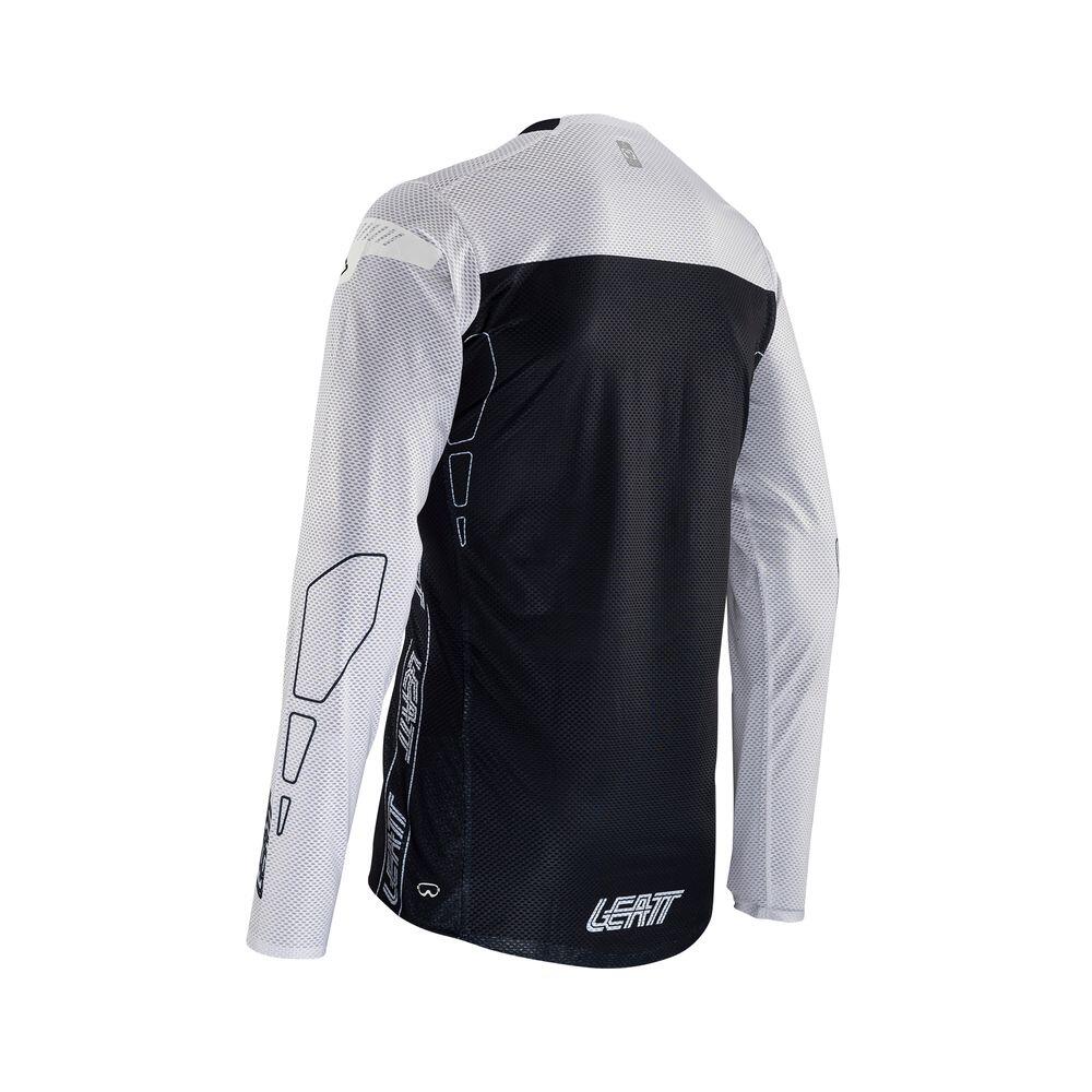 Maillot manches longues MTB Gravity 4.0 avec renfort aux coudes Blanc Homme 3/6