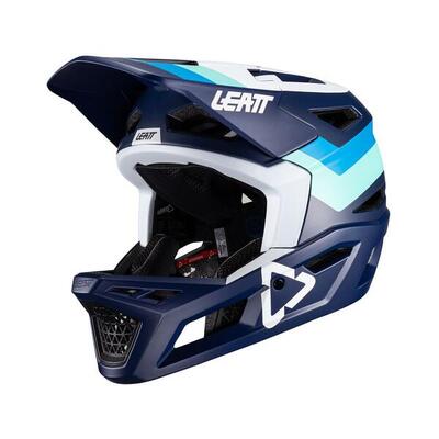 Casco MTB Gravity 4.0 V24 con fodera interna Dri-Lex Blu Uomo
