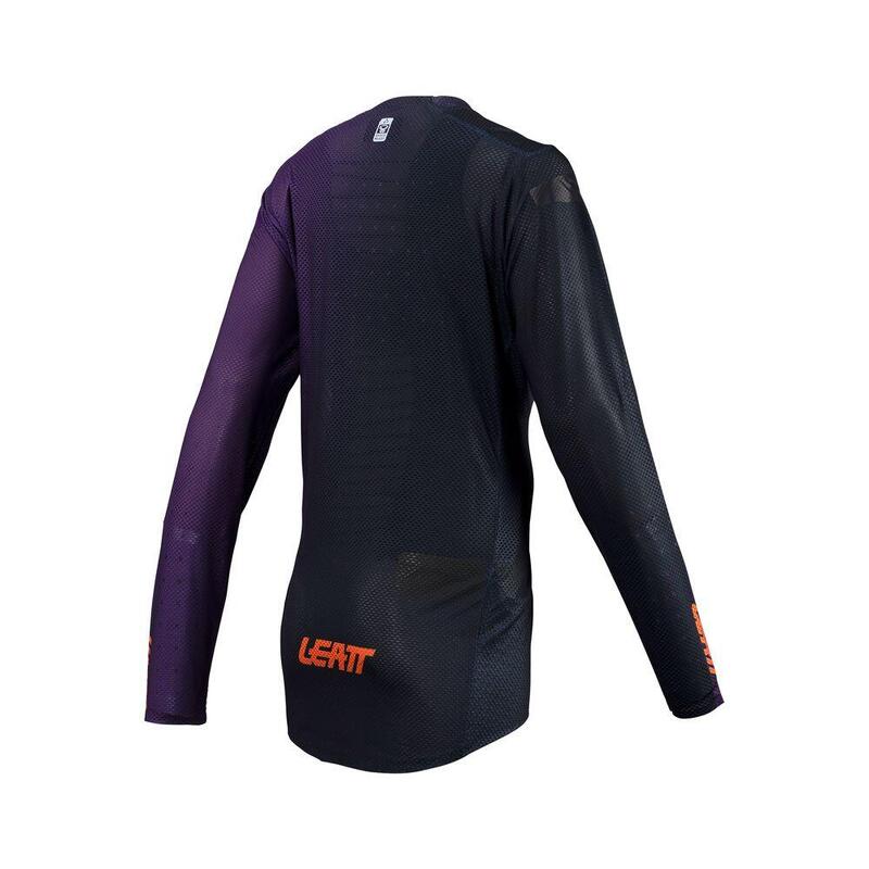 Maglia MTB Gravity da donna 4.0 elasticizzata e comfortevole Viola