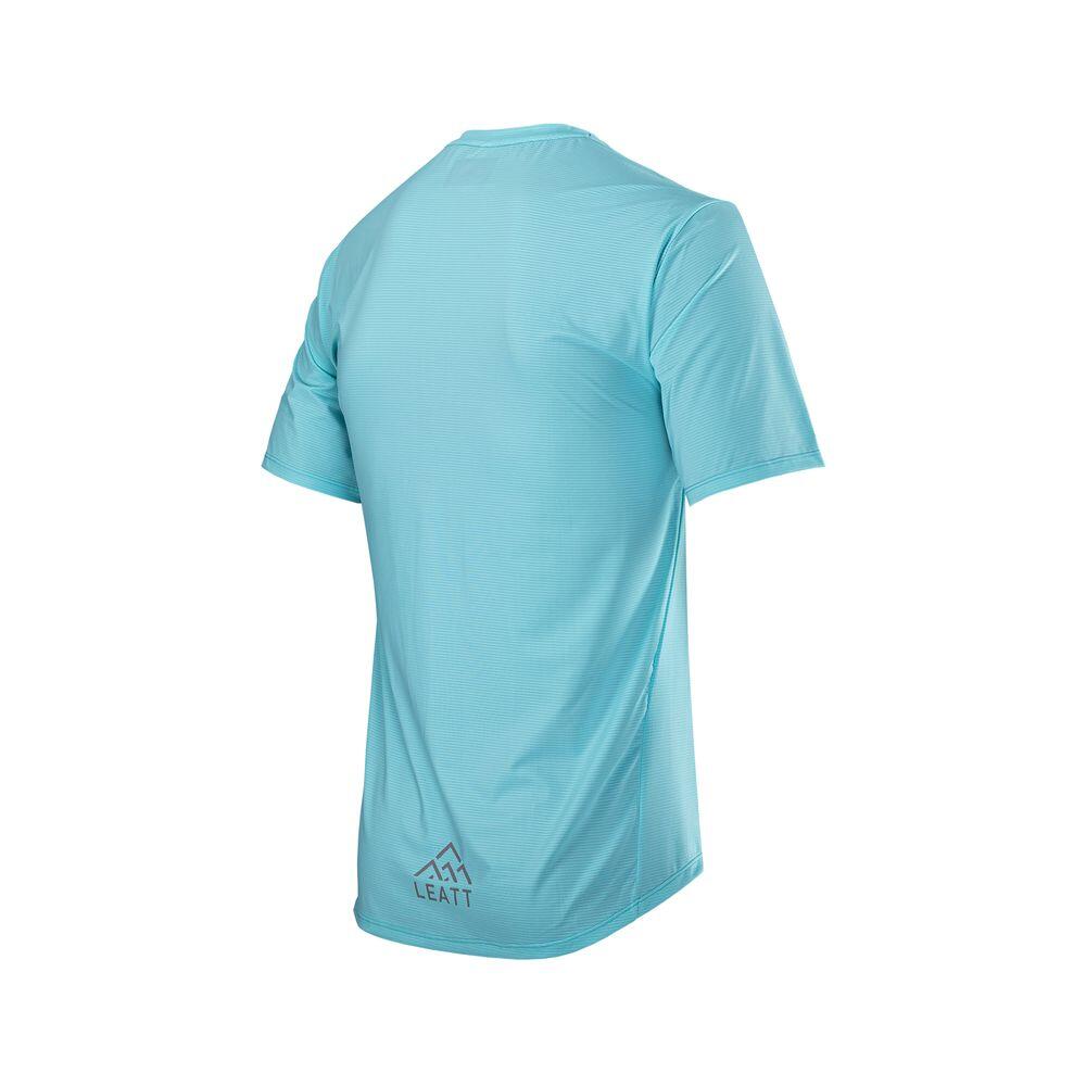 Leatt MTB Trail 1.0 X-Flow Short Sleeve Jersey Aqua M 4/6