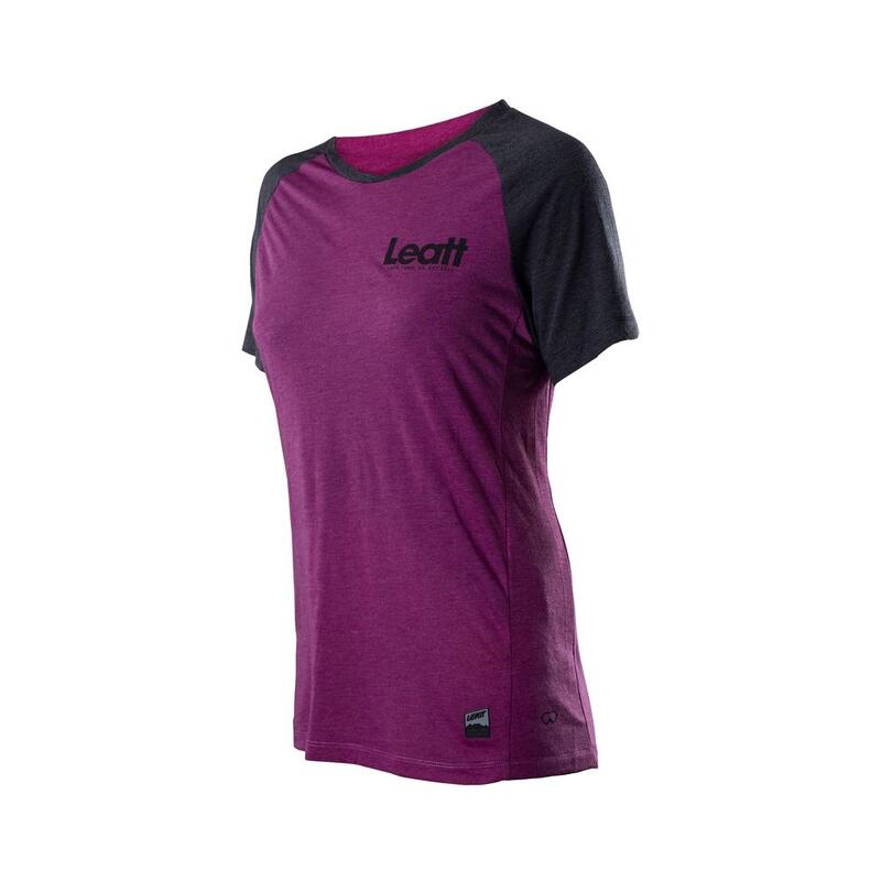 Maglia MTB AllMountain da donna 2.0 in tessuto elasticizzato Tencel Viola