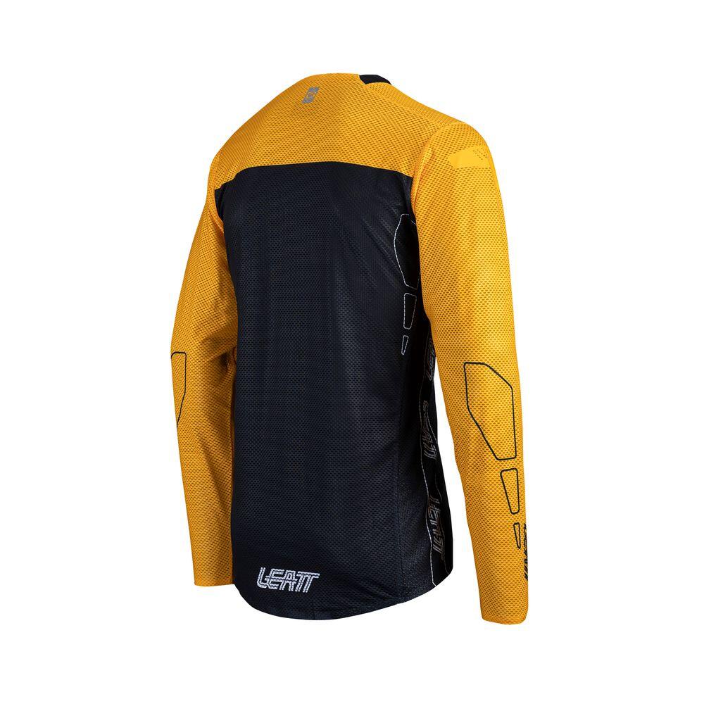 Maillot VTT Gravity 4.0 manches longues avec renfort aux coudes Jaune Homme 4/6