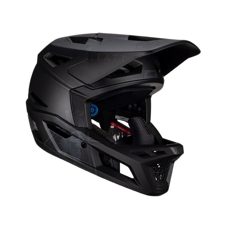 Casco MTB integrale Gravity 4.0 areato e certificato Downhill Grigio Uomo