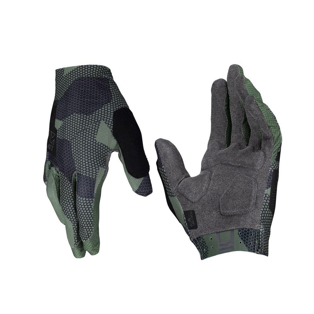 LEATT Guanti MTB Endurance 3.0 con palmo in MicronGrip Verde Uomo