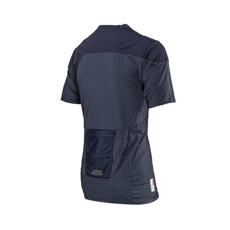 Maglia MTB AllMountain 3.0  con tessuto Soft-Touch Nero Uomo