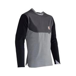 Maillot VTT AllMountain 5.0 avec coudes renforcés Brush Guard Grey Homme