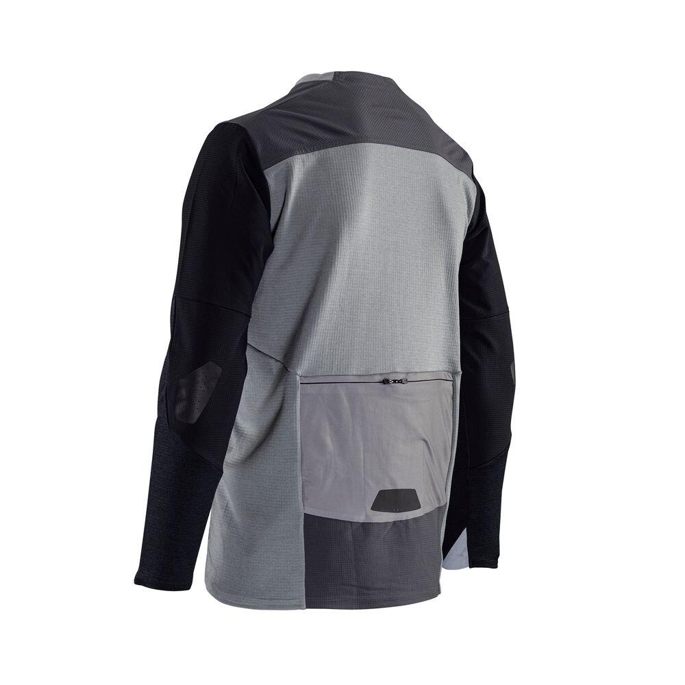 Maillot VTT AllMountain 5.0 avec coudes renforcés Brush Guard Grey Homme 3/6