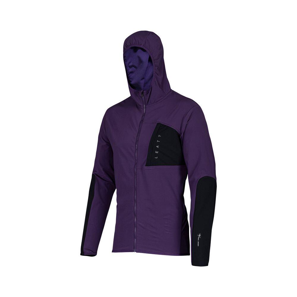 Giacca MTB Trail 1.0 ultraleggera resistente all'acqua Viola Uomo 5/7