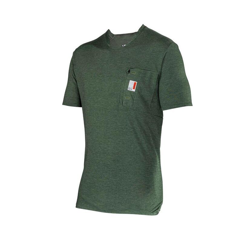 Maglia MTB AllMountain 2.0 con tessuto Tencel Verde Uomo