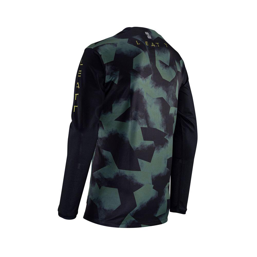 Maillot VTT Gravity 4.0 Junior, élastique et confortable, Vert 4/6
