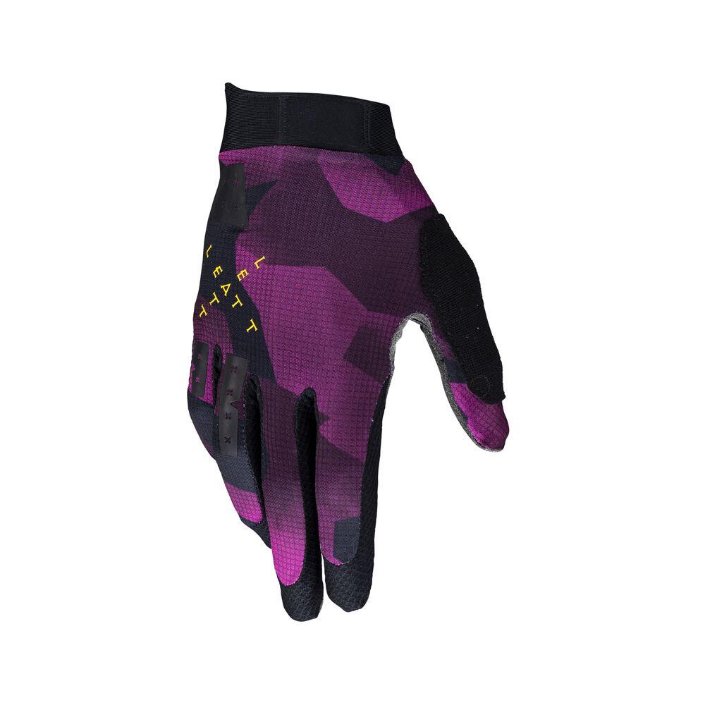 Gants VTT Gripr 1.0 avec paume MicronGrip sans couture Violet Homme 3/7