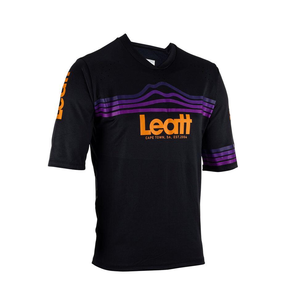 Camiseta MTB Enduro 3.0 transpirable con mangas tres cuartos Negro Hombre 4/7