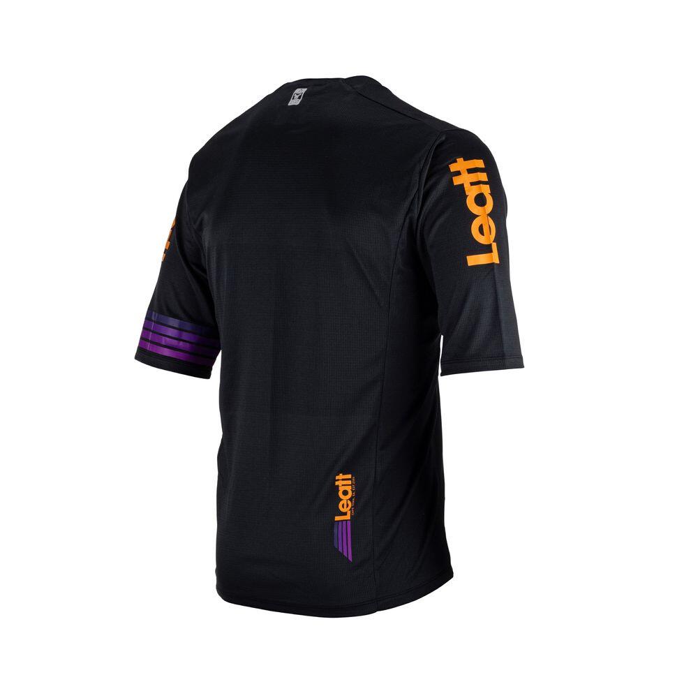 Camiseta MTB Enduro 3.0 transpirable con mangas tres cuartos Negro Hombre 3/7