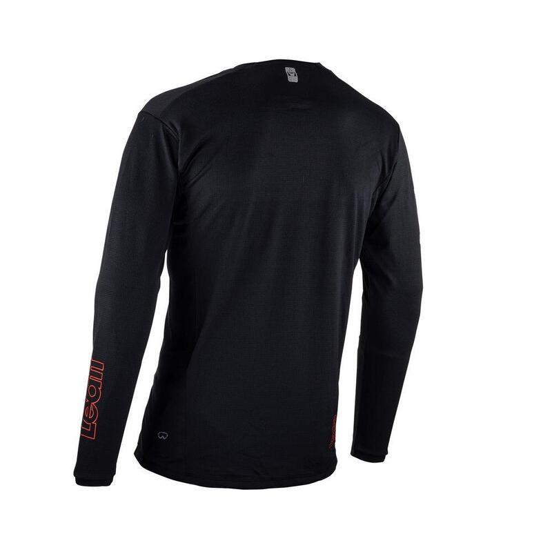 Maglia MTB Enduro 4.0 elastica a maniche lunghe Nero Uomo