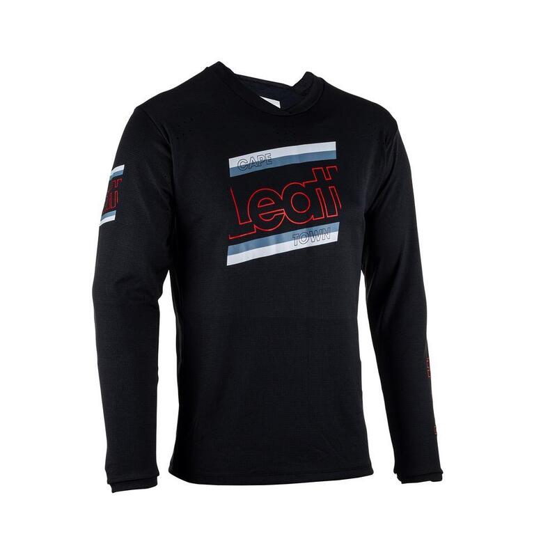 Maglia MTB Enduro 4.0 elastica a maniche lunghe Nero Uomo