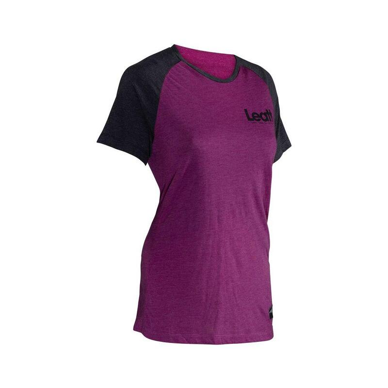 Maglia MTB AllMountain da donna 2.0 in tessuto elasticizzato Tencel Viola