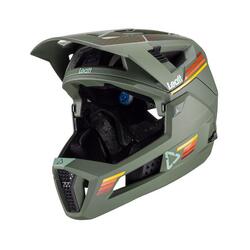 Casque MTB 4.0 Enduro certifié DH et ultra ventilé Orange Homme