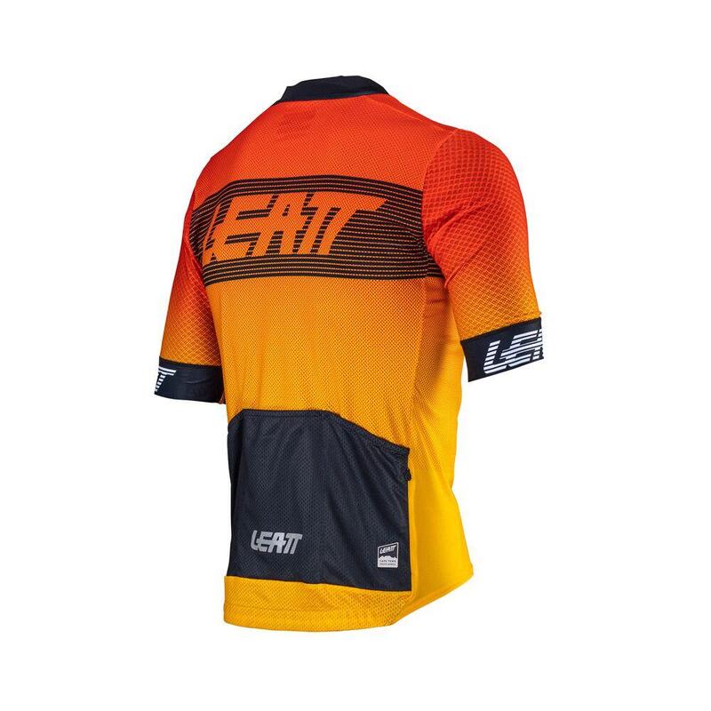 Maglia MTB Endurance 6.0 super traspirante e ad asciugatura rapida Rosso Uomo