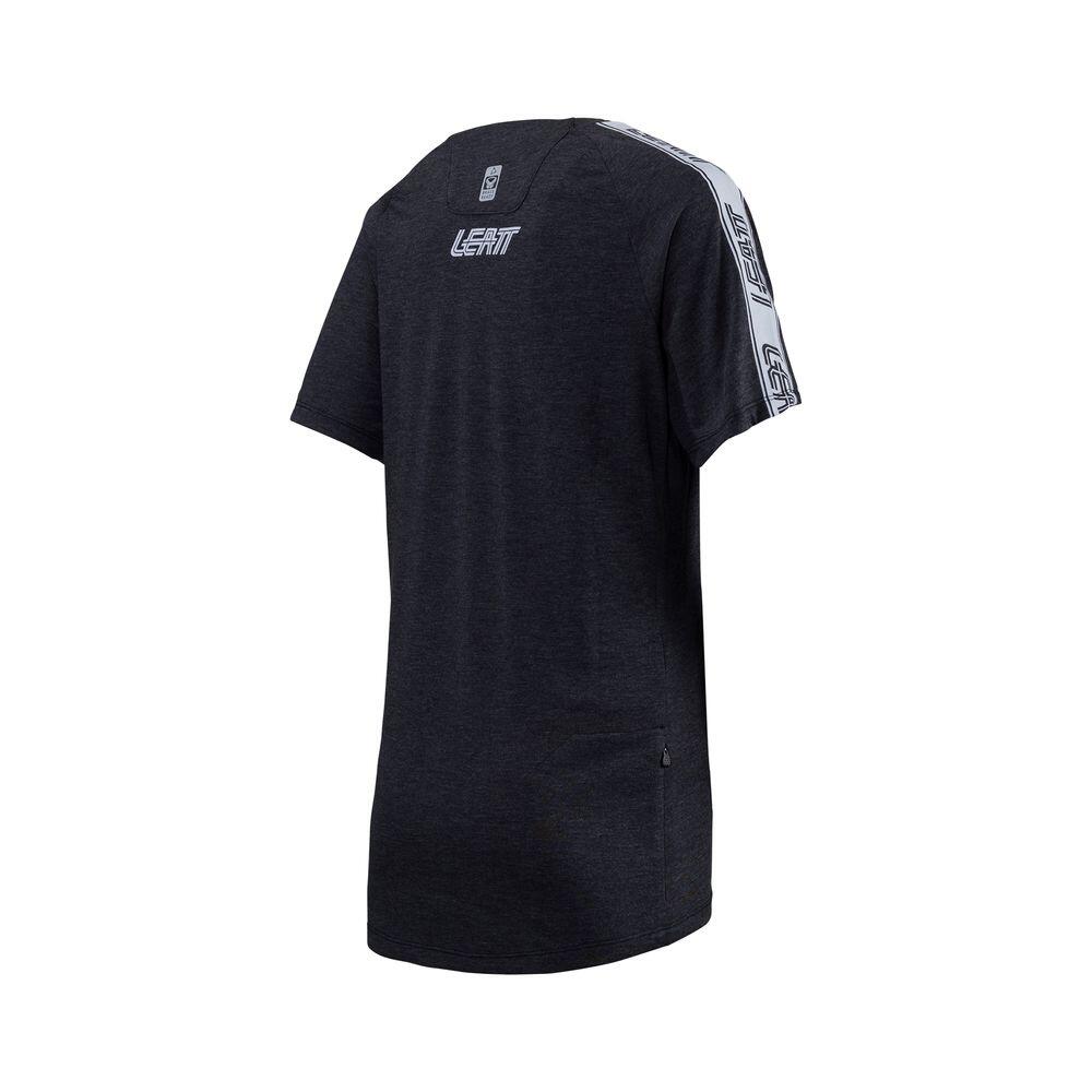 Maillot VTT femme AllMountain 2.0 en tissu stretch Tencel Noir 3/7