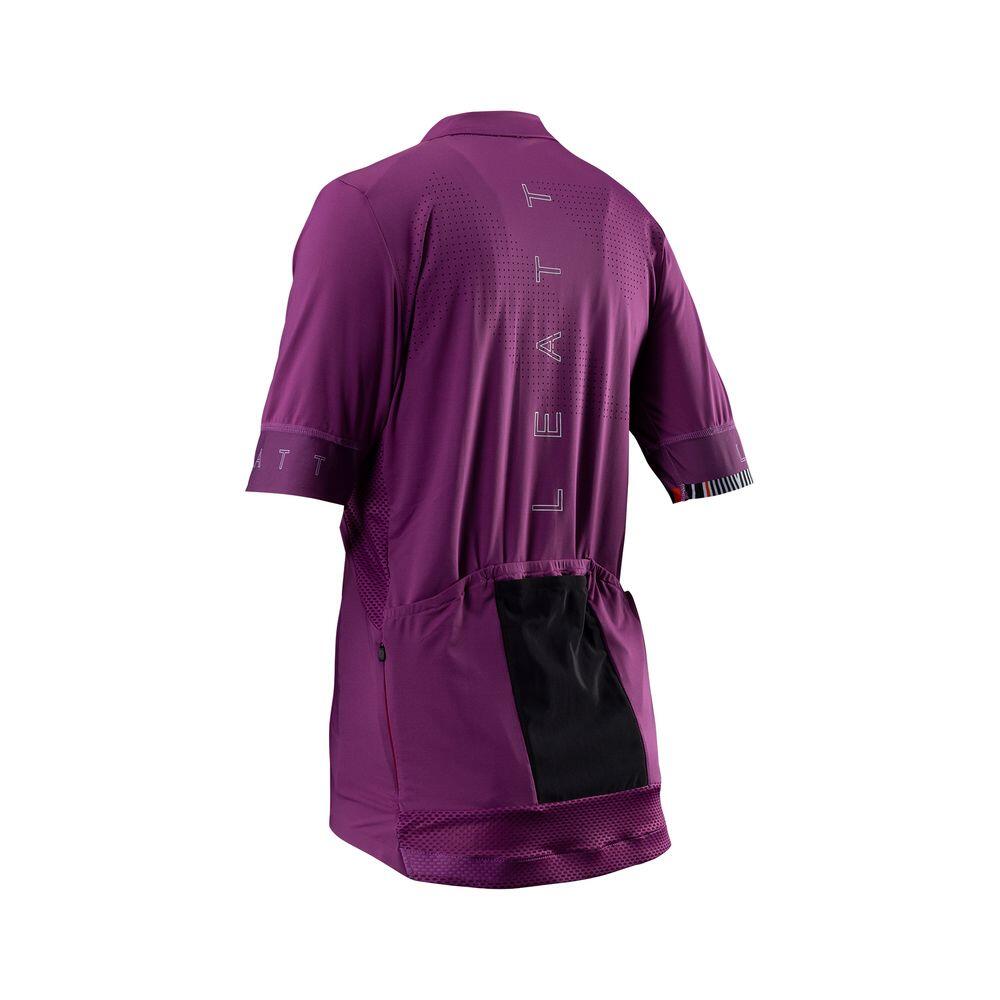 Leatt MTB Endurance 5.0 Short Sleeve Jersey Woman purple XL 4/5