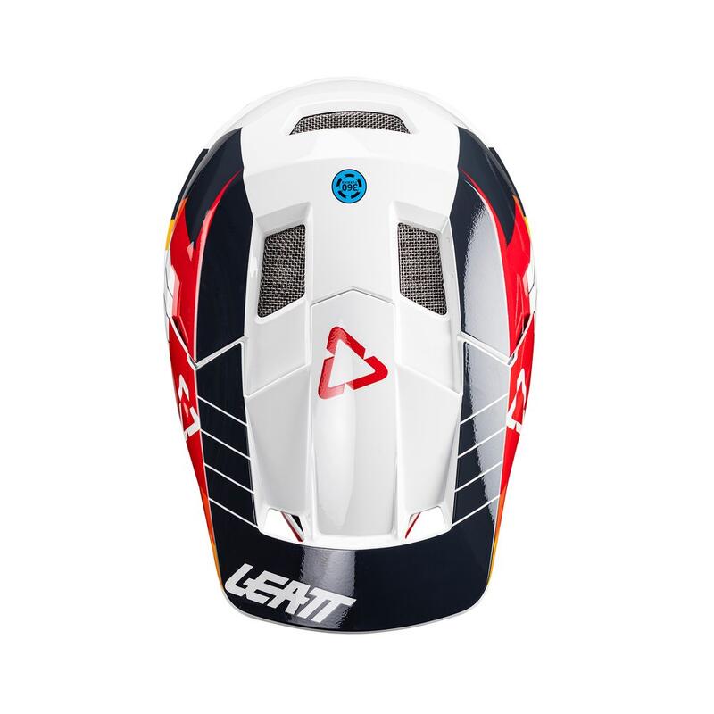 Casco MTB Gravity 2.0 Blanco/Rojo