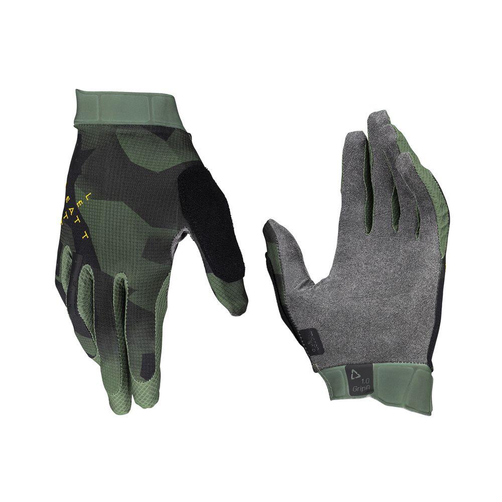 Leatt - Gants Vtt Gripr 1.0 Avec Paume Microngrip Sans Couture Vert Homme - Gants - Vert - 44 L - Decathlon