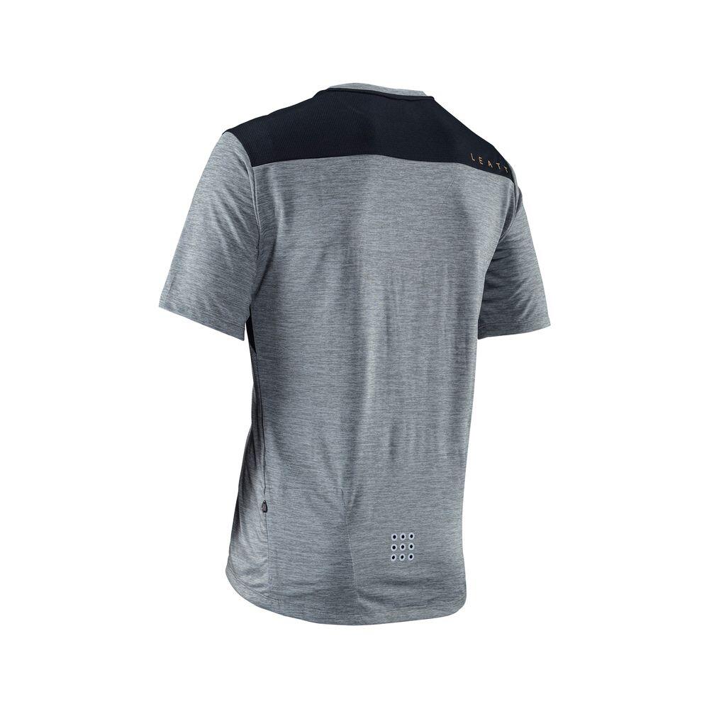 Leatt MTB Trail 1.0 Short Sleeve Jersey Granite S 3/6