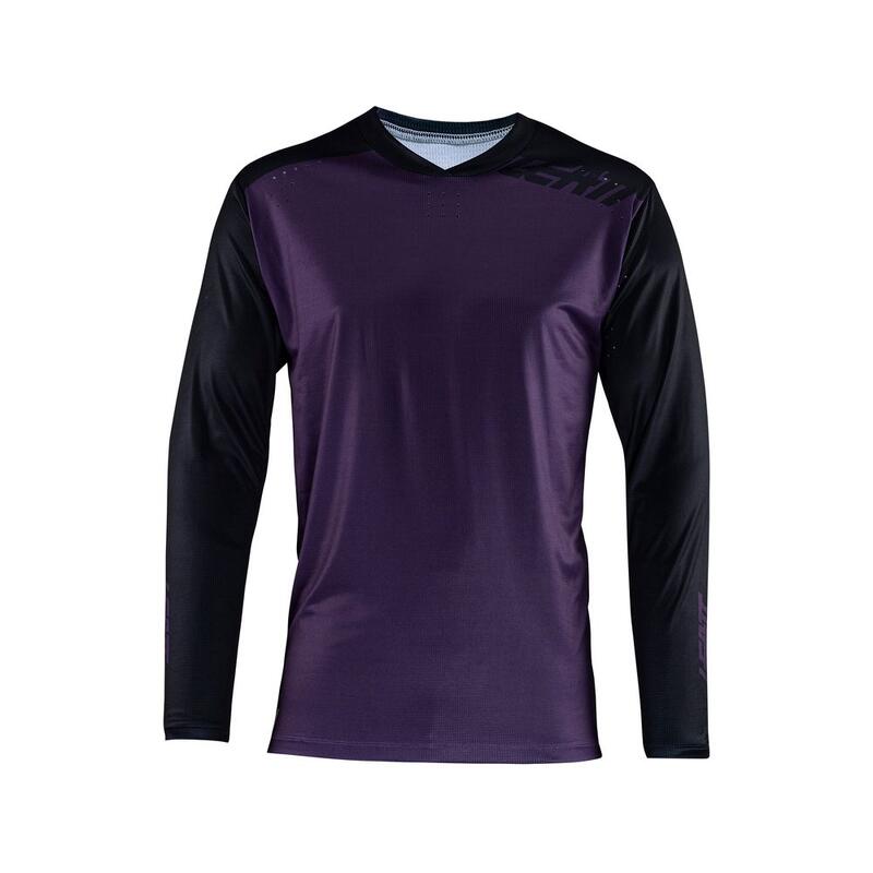 Maglia MTB Enduro 4.0 elastica a maniche lunghe Viola Uomo