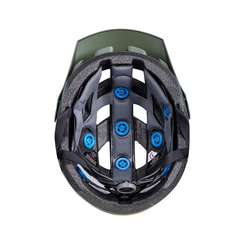 Casco MTB AllMountain 1.0 V24 con Tecnologia Turbine 360° Verde Uomo