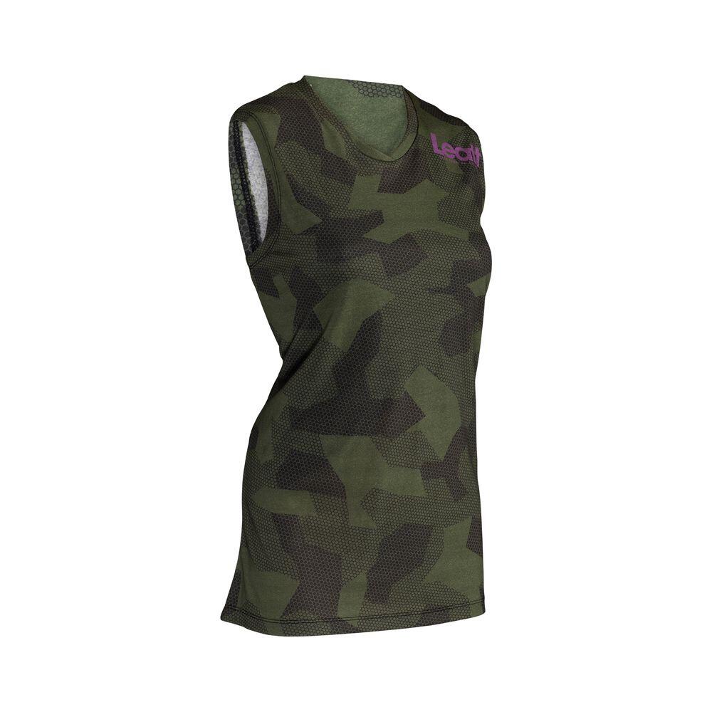 Gilet VTT Tencel à séchage rapide AllMountain 2.0 pour femme vert 4/6