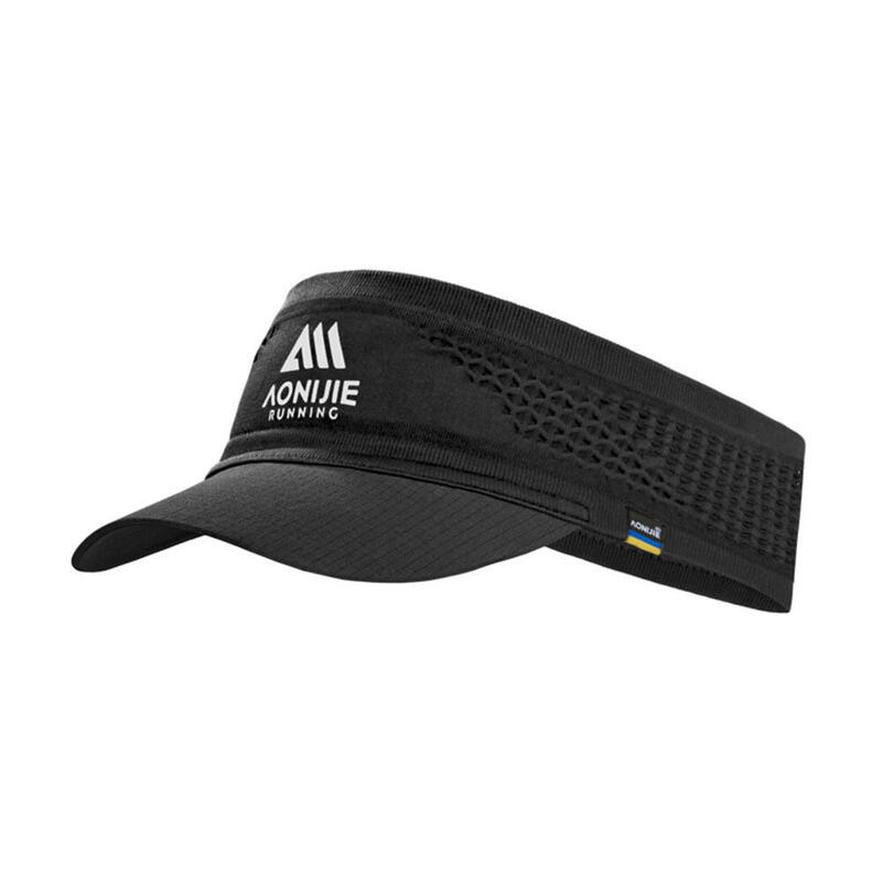 Foldable Sports Sun Visor Cap - Black