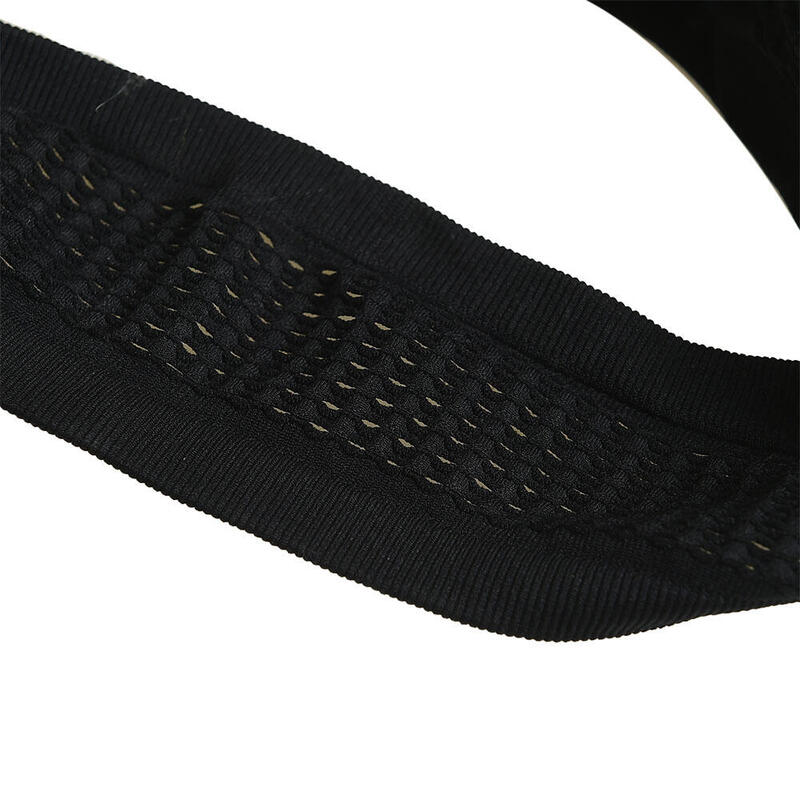 Foldable Sports Sun Visor Cap - Black