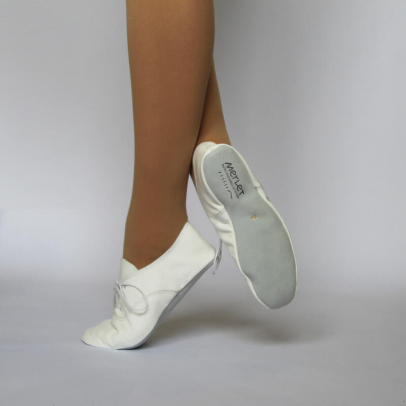 Chaussures de Jazz pour Femmes Baskets de Danse Mode Léger et Respirant  Mesh Moderne Dance Chaussures à Lacets Semelles Divisées Chaussures de  Sport Blanc 35 : : Mode