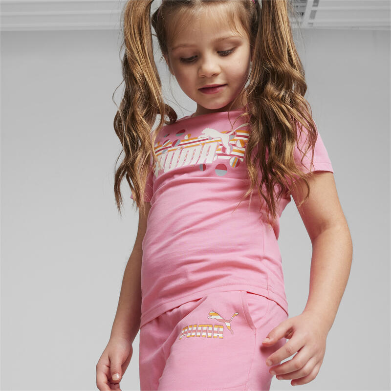 ESS+ SUMMER CAMP Shorts Kinder PUMA Fast Pink