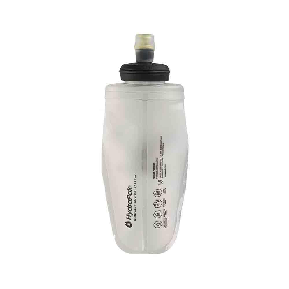 Flask 軟式跑步水壺350ML - 白色