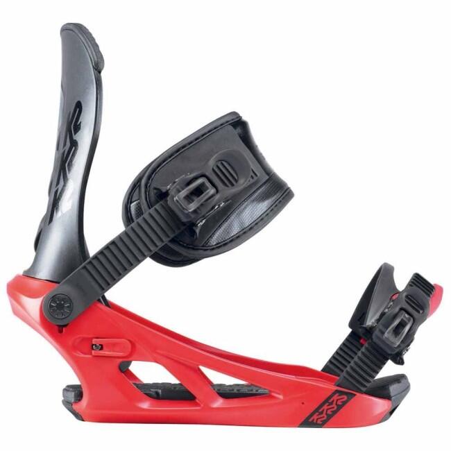 K2 Sonic Snowboard kötés, piros, M, felnőtt