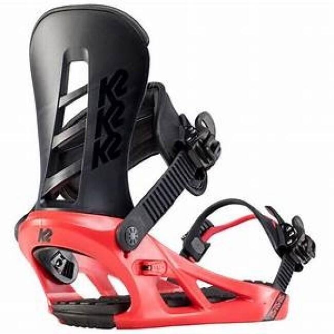 K2 Sonic Snowboard kötés, piros, M, felnőtt