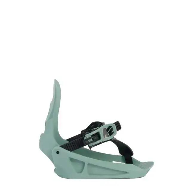 Legaturi Snowboard K2 Turbo Mini, Verde, S, Copii 2/5