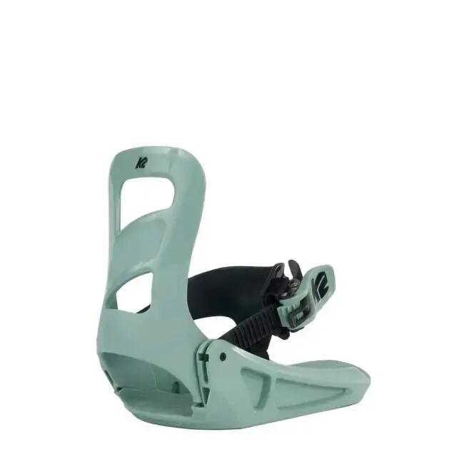 Legaturi Snowboard K2 Turbo Mini, Verde, S, Copii 3/5