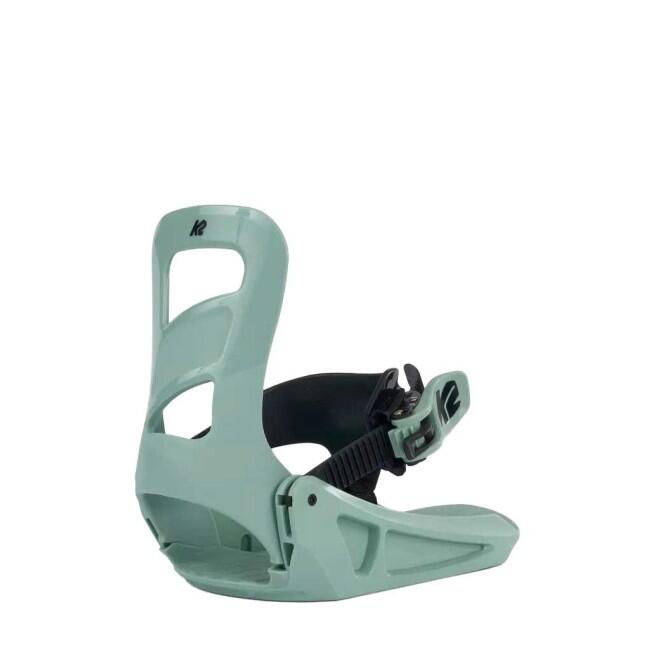 Legaturi Snowboard K2 Turbo Mini, Verde, S, Copii