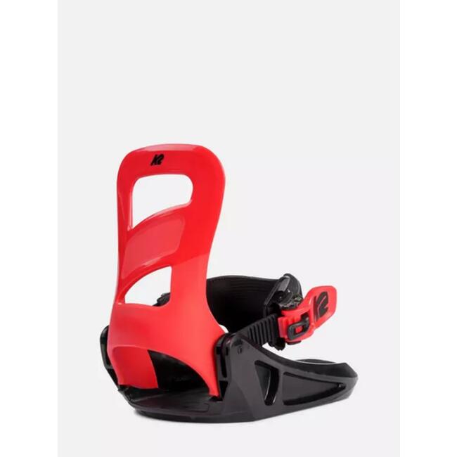 Snowboard kötés K2 Turbo Mini, piros, XS, Gyerekek