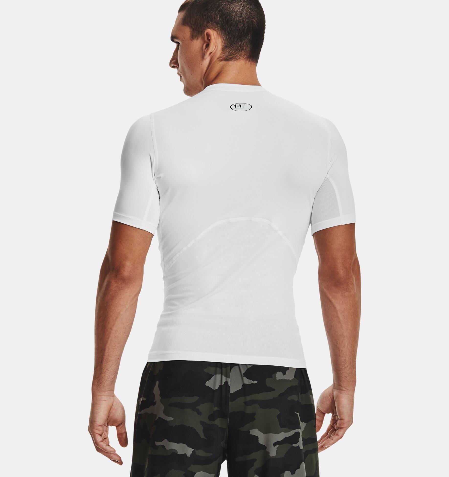 Under Armour Heatgear® Lycra T-shirt Weiß Für Herren 2/6