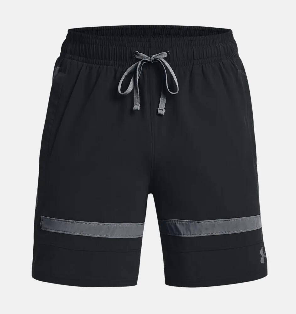 Short de bain Under Armour Baseline Noir pour homme 3/5
