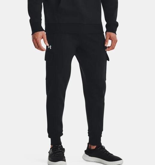PANTALON JOGGING CARGO UNDER ARMOUR NOIR Noir