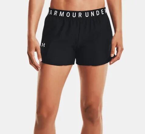 UNDER ARMOUR Pantalones Cortos Ua Play Up 3.0 Negros Para Mujer Under Armour