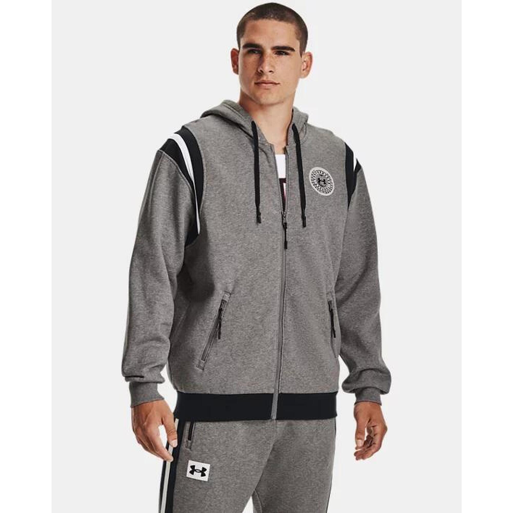 Survetement Noir/Rouge Garçon Under Armour Tracksuit