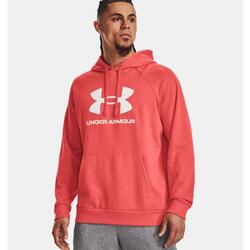 SWEAT UNDER ARMOUR RIVAL FLEECE CORAIL Corail
